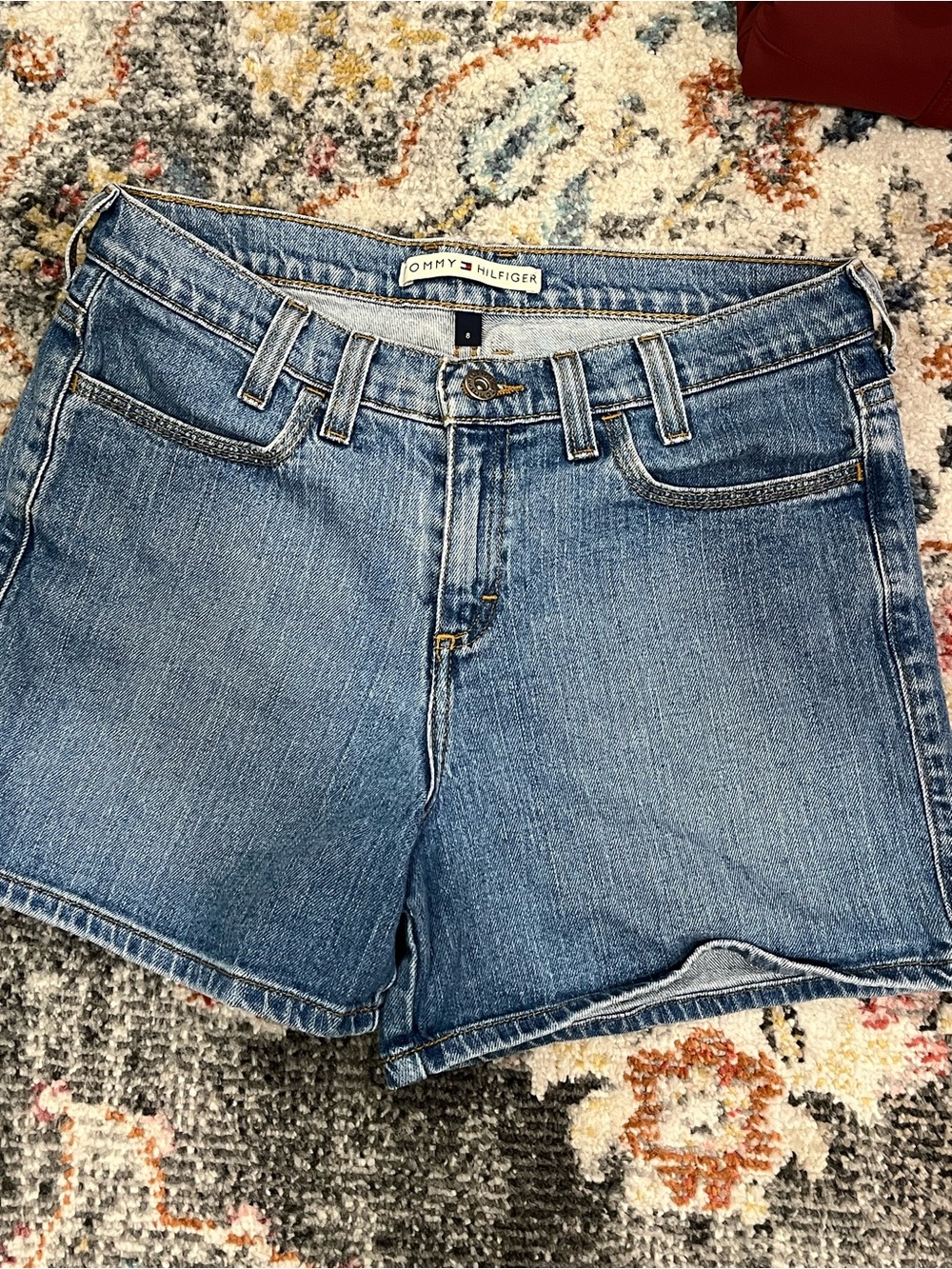 Tommy Hilfiger Light Blue Denim Shorts